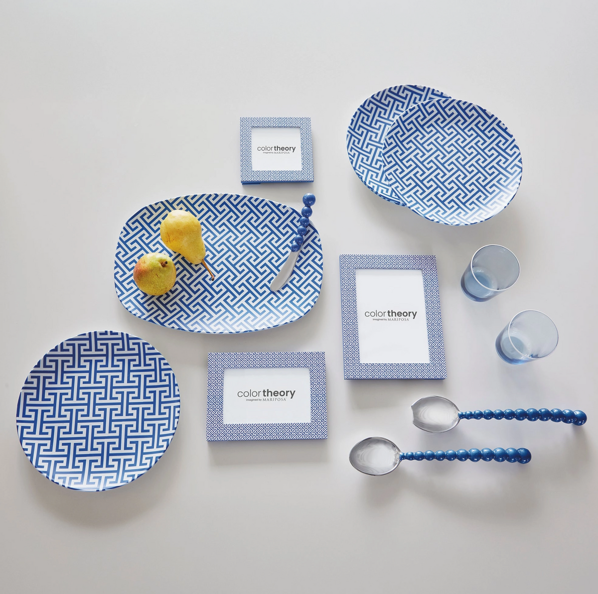 Fretwork Platter by Mariposa