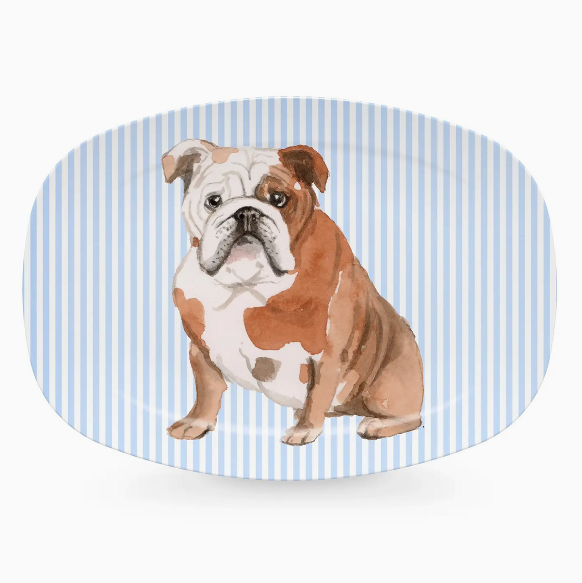 English Bulldog Platter by Mariposa