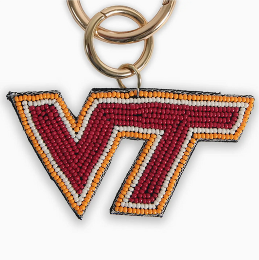 Beaded Purse Charm - VT by Desden
