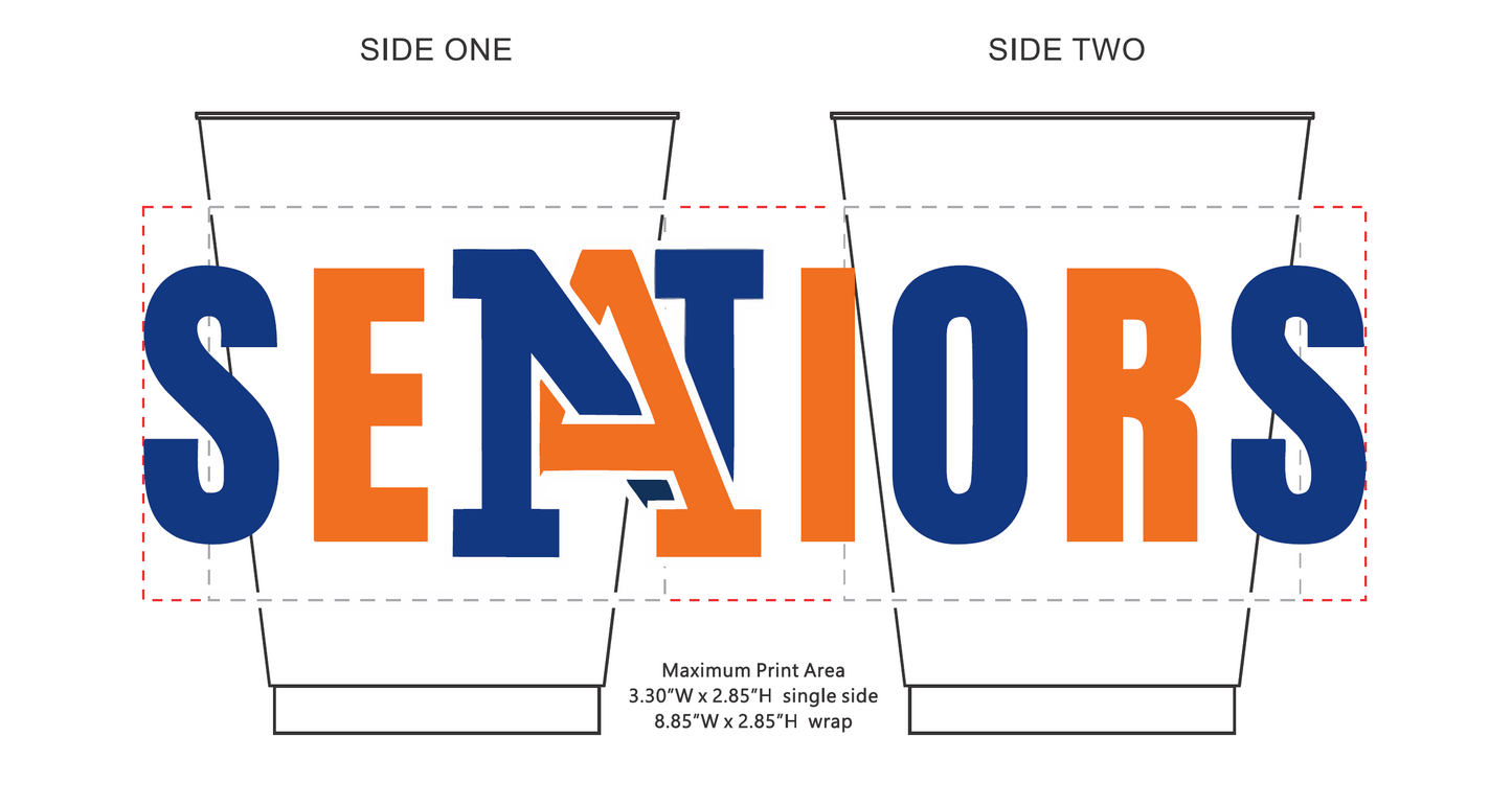 SENIORS Grab & Go Party Cups