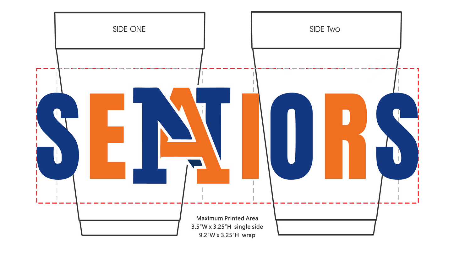 SENIORS Grab & Go Party Cups