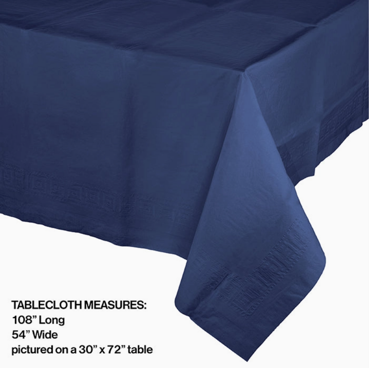 Disposable Tableclothes 82" - Paper or Plastic