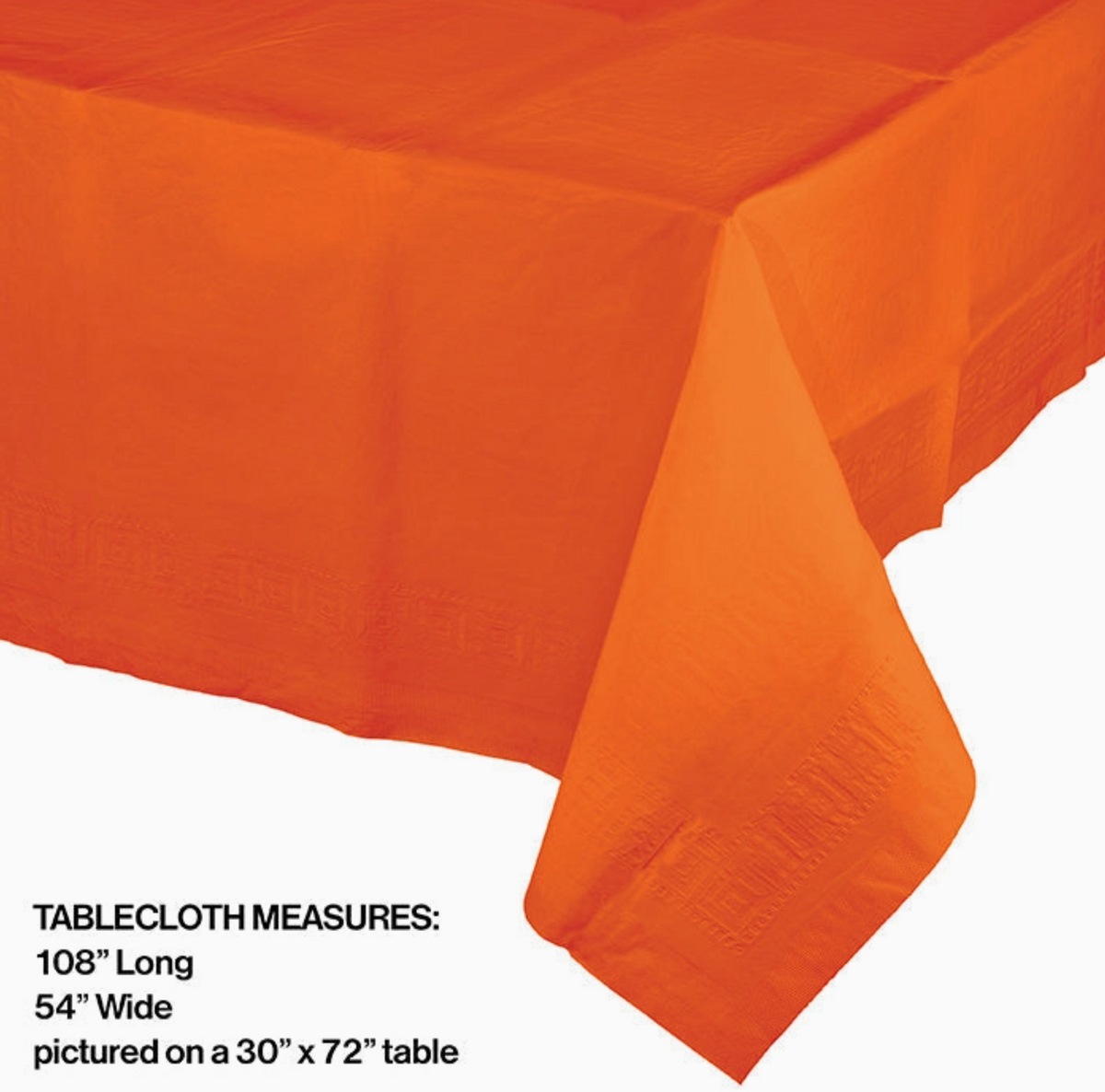 Disposable Tableclothes 82" - Paper or Plastic