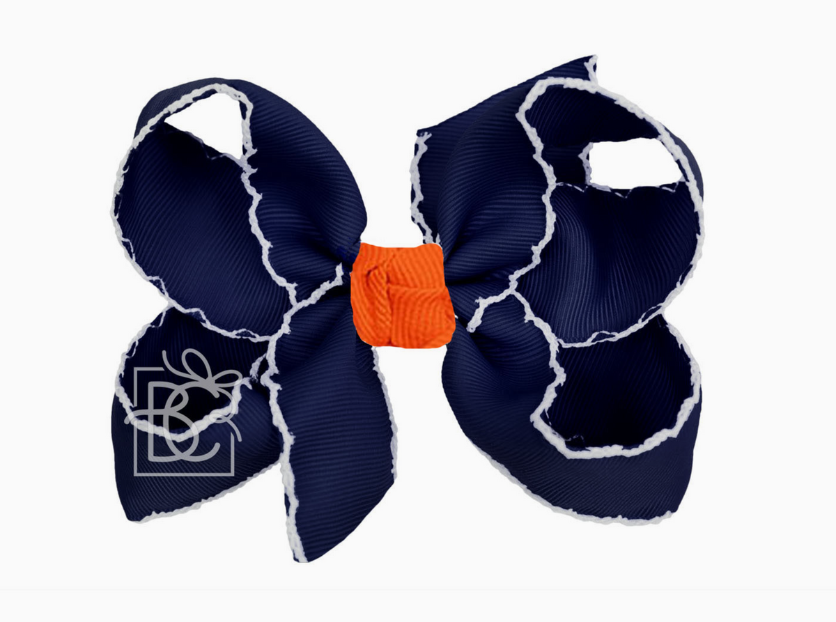 Crochet Edge Bows - 2 Sizes