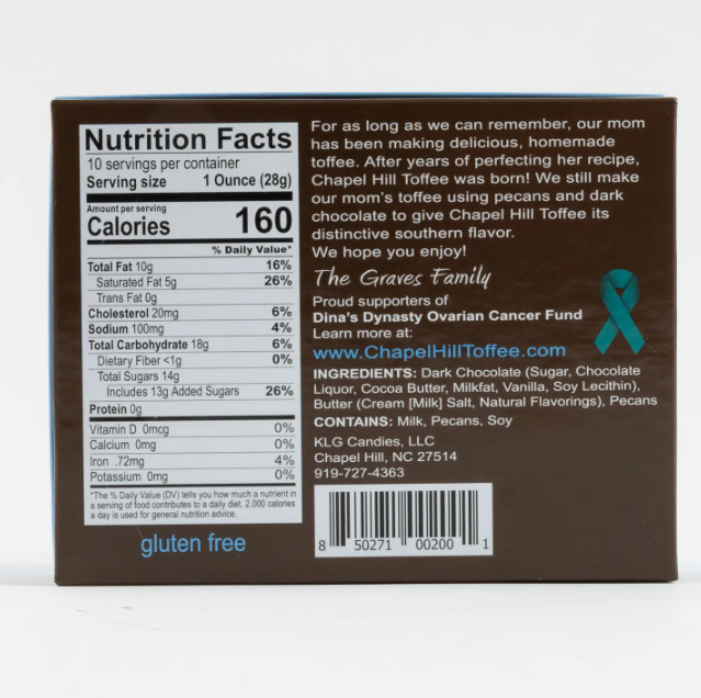 Chapel Hill Toffee