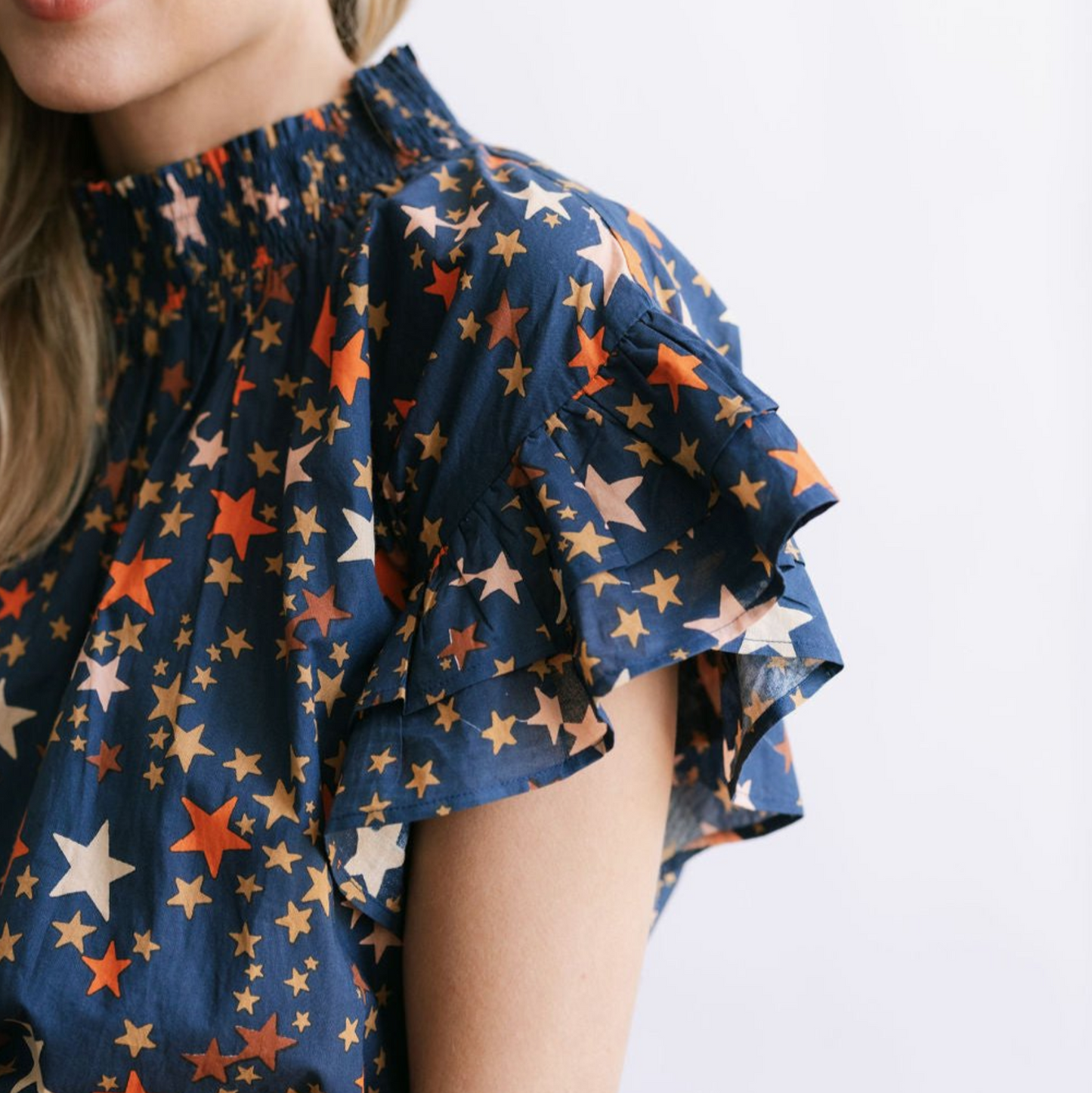 Ladies Star Studded Top