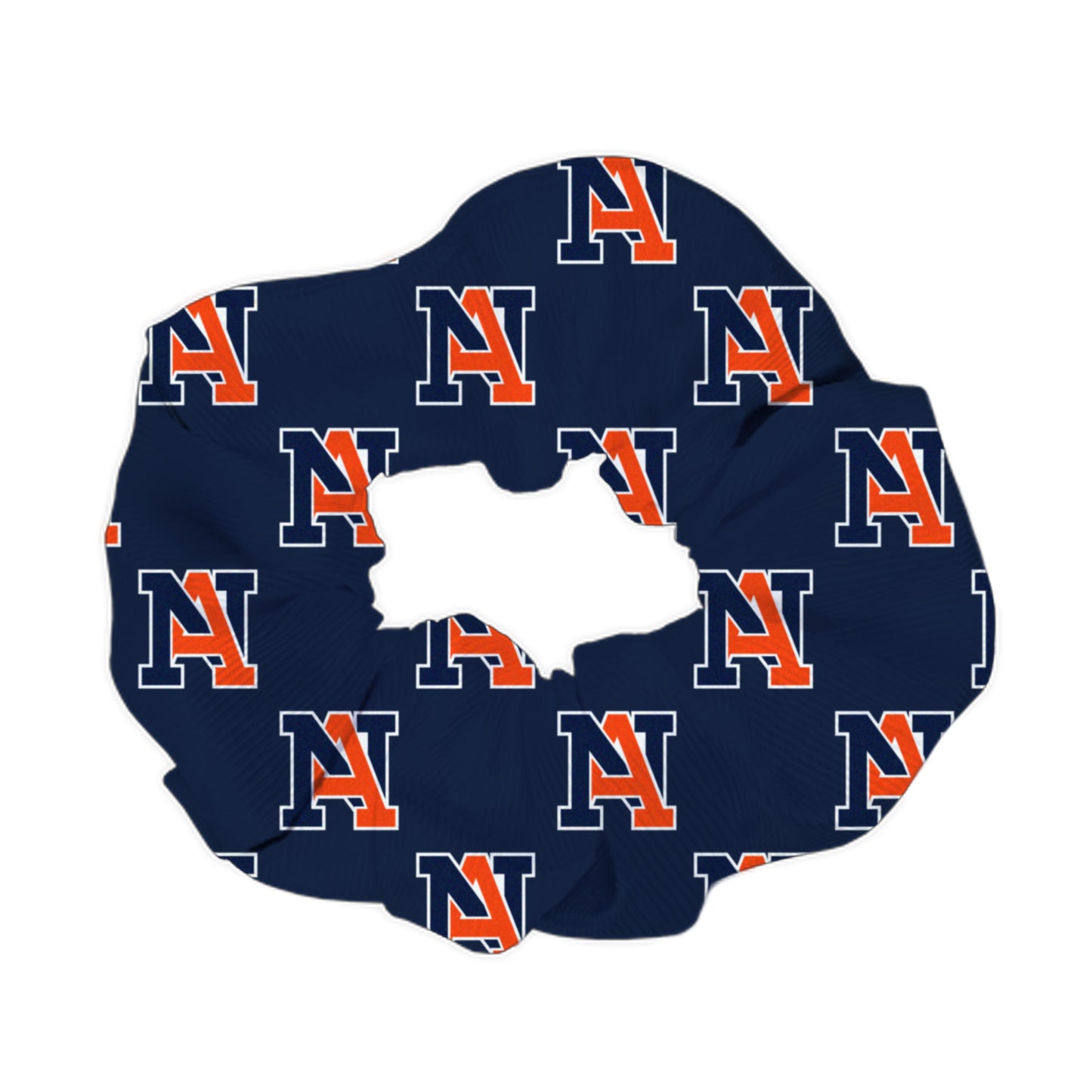 Custom Navy Scrunchie