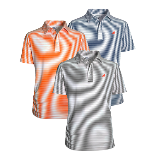 Youth Carson Stripe Polo