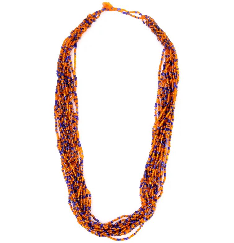 Fifteen Strand Bead Necklace