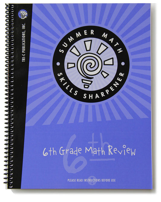 6th Grade - Summer Math Review (for rising 7th graders)