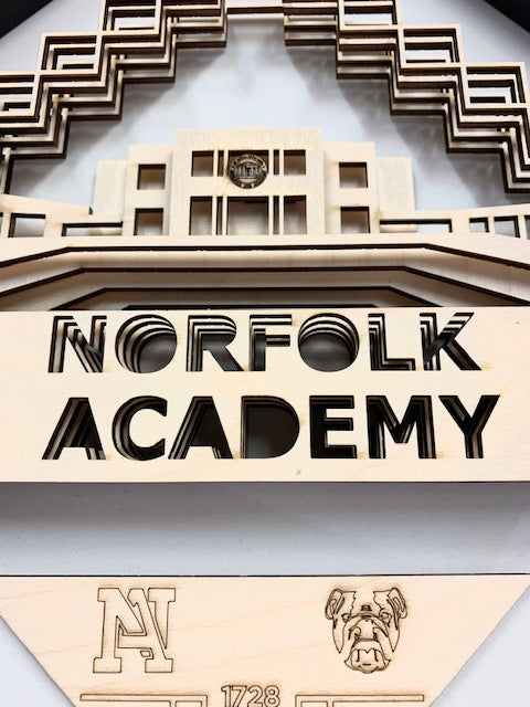 Norfolk Academy EDI Shadow Box