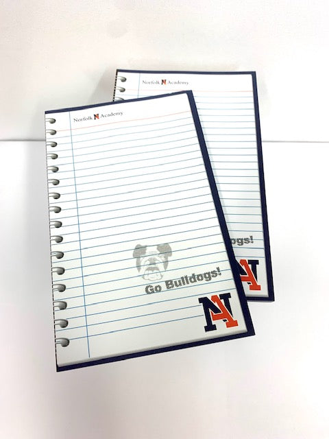 Bulldog Notebook Notepad, set of 2