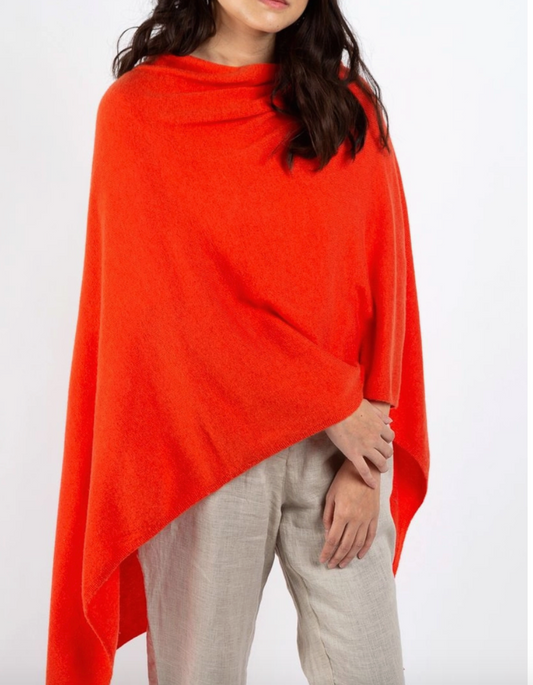 Cashmere Poncho - Assorted Colors