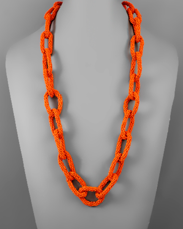 Chain Bead Necklace