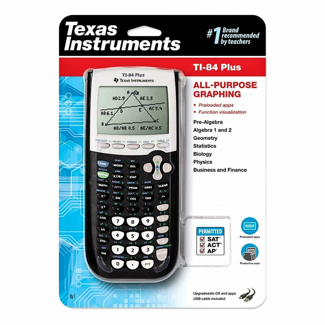 TI84 Plus Graphing Calculator Norfolk Academy Bulldog Bookstore
