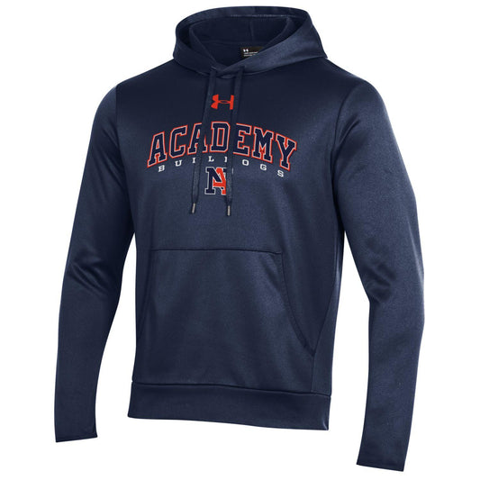 UA Armor Fleece Hood with Arch NA Design